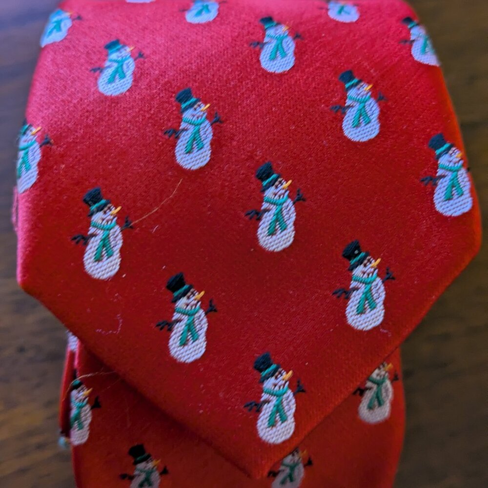 Boys Izod Christmas Tie